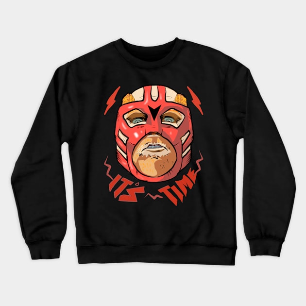 It’s time Vader wrestling Crewneck Sweatshirt by Ace13creations